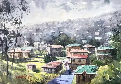 Dharamshala Painting